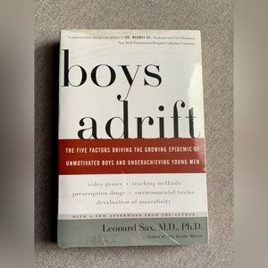 Boys Adrift book by Leonard Sax NEW
